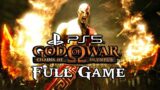 God of War PS5 Chains of Olympus – Gameplay Walkthrough FULL GAME (4K 60FPS) Remastered