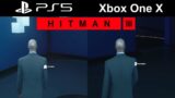 HITMAN 3 PS5 Vs Xbox One X Graphics Comparison 4K Game Capture [20 Minute Gameplay]