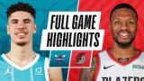 HORNETS at TRAIL BLAZERS | FULL GAME HIGHLIGHTS | March 1, 2021