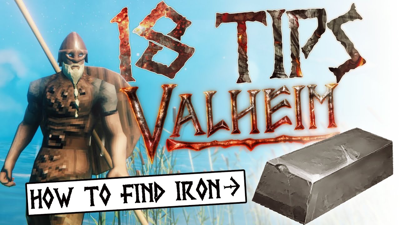 HOW TO FIND IRON IN VALHEIM Game videos