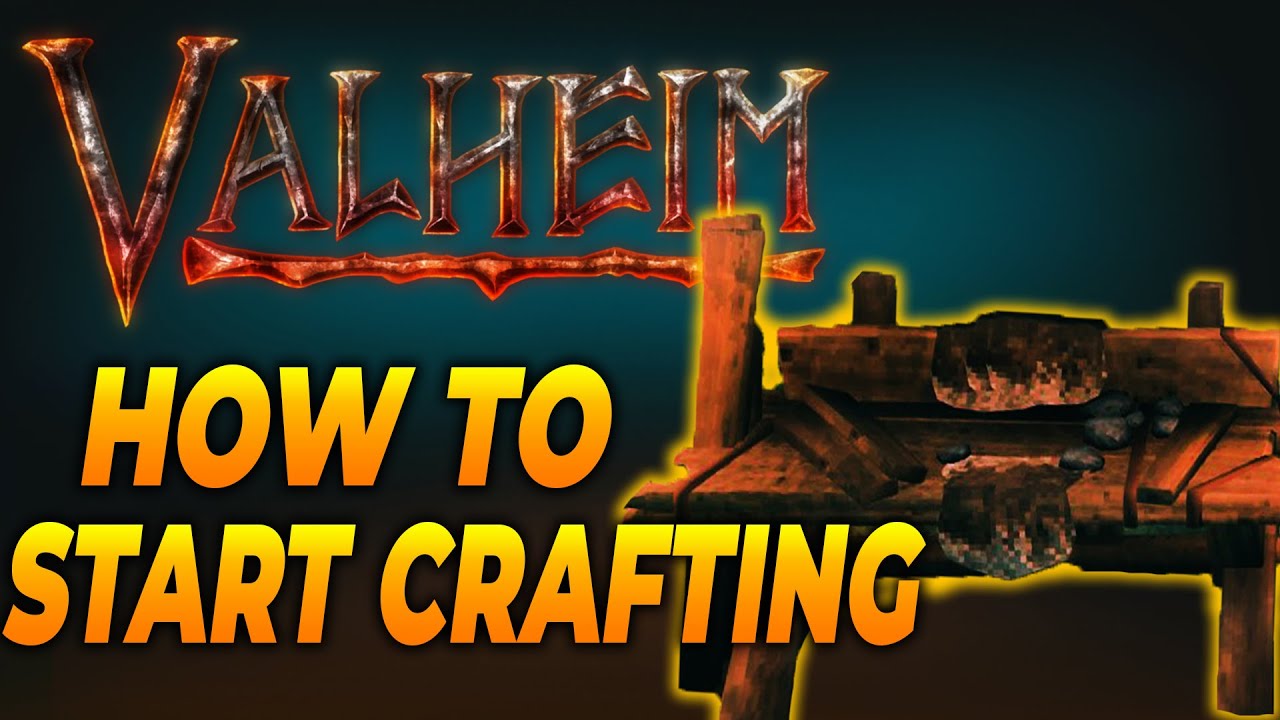 HOW TO START CRAFTING Valheim Quick Guide Game videos