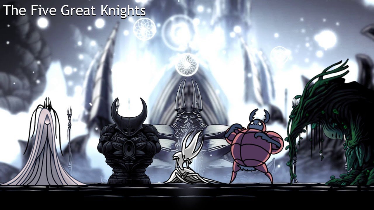 Hollow Knight Lore #4: The Five Great Knights - Game videos