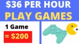 How I Make $36 Hour Just PLAYING VIDEO GAMES 2021 FREE Paypal – Make Money Online