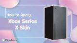 How to Apply a StickyBunny Xbox Series X Skin