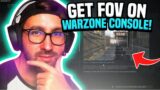 How to Get FOV SLIDER on Warzone Console (PS4/PS5/Xbox)