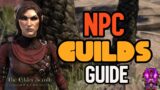 How to Join ALL NPC Guilds in ESO | Elder Scrolls Online