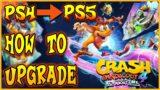 How to Upgrade Crash 4 PS4 to PS5 It's About Time