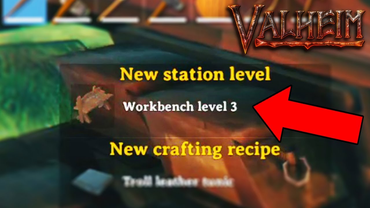 how to upgrade workbench valheim