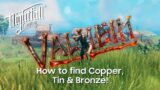 How to find Copper, Tin and Bronze in Valheim!