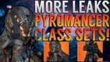 INSANE OUTRIDERS LEAKS! LEGENDARY TIER SET LEAKS! Pyromancer Class Set Leaks! | Outriders!
