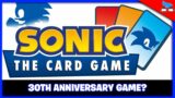 Is this Sonic's 30th Anniversary Game? *NEW* Card Game – Sonic News