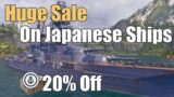 Japanese Ship Super Sale | World of Warships Legends | Xbox PS4 PS5