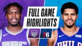 KINGS at 76ERS | FULL GAME HIGHLIGHTS | March 20, 2021