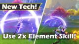 Keqing NEW TECH! 2X Element Skill w/Animation Cancel! – Genshin Impact