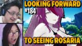 LOOKING FORWARD TO SEEING ROSARIA | GENSHIN IMPACT FUNNY MOMENTS PART 184