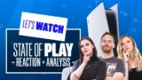 Let's Watch Sony State of Play PS5 Showcase – STATE OF PLAY REACTION + ANALYSIS