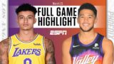 Los Angeles Lakers vs. Phoenix Suns [FULL GAME HIGHLIGHTS] | NBA on ESPN