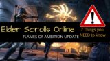 MUST WATCH! 7 BIG CHANGES coming to ESO in Update 29 Flames of Ambition!! [lands march 8th]