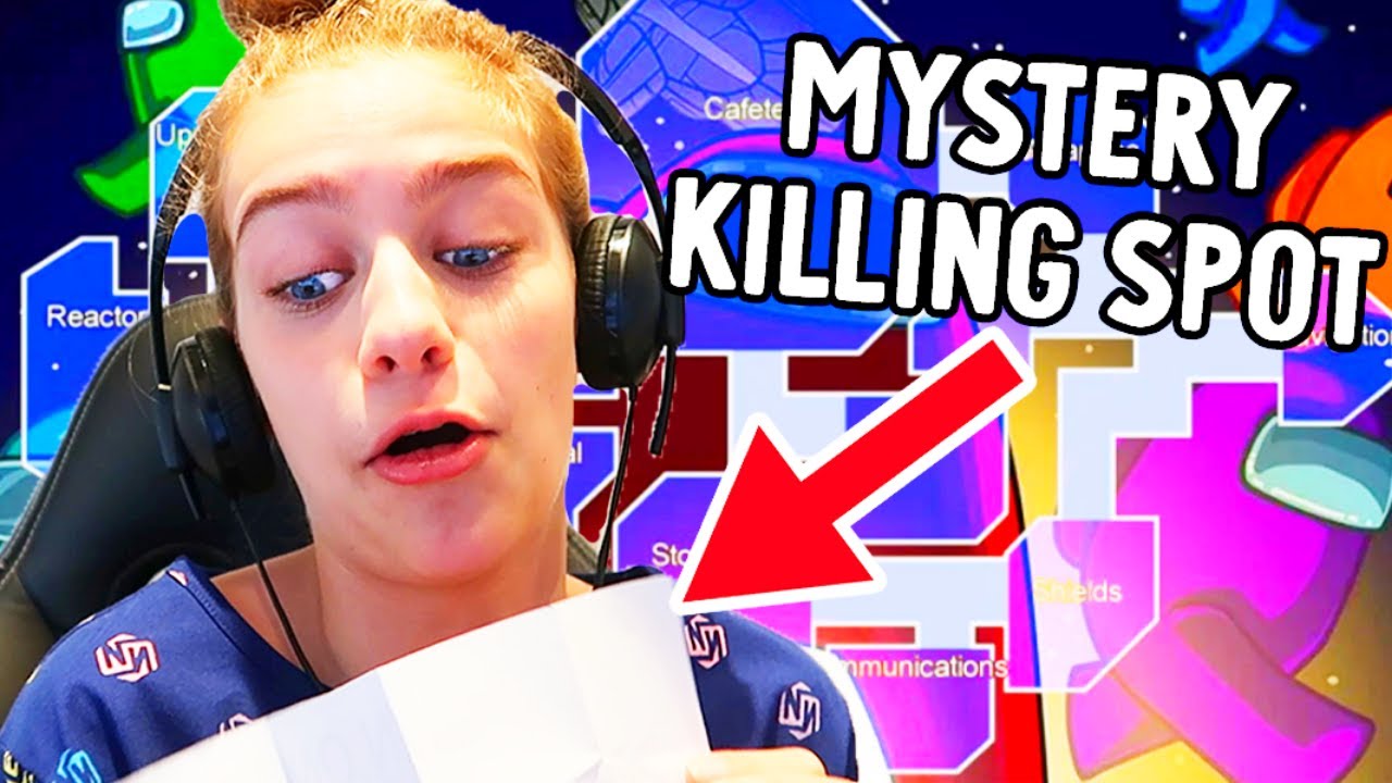 MYSTERY SPOTS IN AMONG US (secret) Gaming w/ The Norris Nuts Game videos