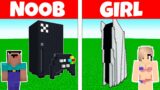 Minecraft Battle: PLAYSTATION 5 vs XBOX SERIES X NOOB vs GIRL in MINECRAFT PS5 vs XBOX Animation