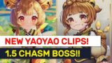 NEW 1.5 Characters Audio & YaoYao Clips! NEW 1.5 Chasm Boss! | Genshin Impact