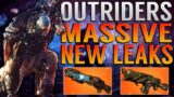 NEW MASSIVE OUTRIDERS LEGENDARY LEAKS! 10 Legendary Weapon Leaks! INSANE Weapons | Outriders!