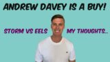 NRL Fantasy 2021 – Thursday Night Game and news that helps Davey!