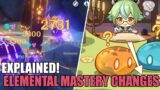 New Elemental Mastery Changes EXPLAINED | Genshin Impact