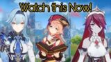 New Eula Yanfei and Rosaria! Everything You Need to See [ Genshin Impact ]