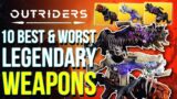 OUTRIDERS – All 10 Legendary Weapons | Outriders Free Demo Full List Of Legendaries