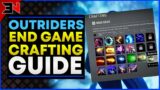OUTRIDERS CRAFTING EXPLAINED – Outriders Crafting Guide – Outriders Crafting System End Game Content