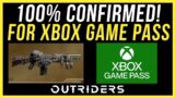 OUTRIDERS Coming to Xbox Games Pass! — Outriders Demo Gameplay Xbox Series X