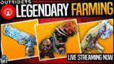 OUTRIDERS LEGENDARY LOOT FARMING – Live Stream Full Highlights