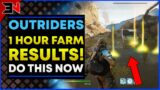 OUTRIDERS – ONE HOUR OF CHEST FARMING RESULTS – Outriders Best Legendary Farm
