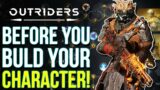 OUTRIDERS – WATCH This Before Building Your End Game Character | Outriders All Skills & Build Tips