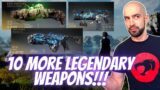 Outriders 10 MORE LEAKED Legendary Weapons (YOU HAVE TO SEE!)