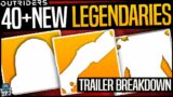 Outriders: 40+ New Legendary Weapons & Armor Sets – 101 Outriders Trailer breakdown