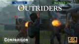 Outriders [DEMO] PlayStation 5 vs Xbox Series X Comparison [4K HDR 60FPS]