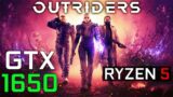 Outriders Demo | GTX 1650 | Asus TUF Gaming FX505DT | 1080p
