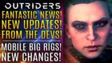 Outriders – FANTASTIC NEWS!  Dev Team Gives New Updates! New Gameplay Changes! Convoy Customization!