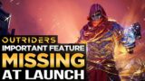Outriders | Important Feature Missing At Launch