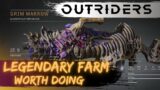 Outriders Legendary farm that's worth doing
