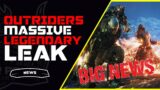 Outriders MASSIVE Legendary Weapon & Armor Leak | Ginger Prime
