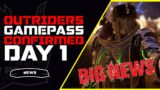 Outriders MASSIVE NEWS! Xbox GamePass Day 1 CONFIRMED | Ginger Prime
