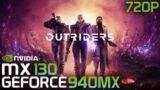 Outriders | MX130/GT 940MX | 2GB GDDR5 | Performance Review