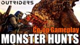 Outriders NEWS! NEW MONSTER HUNT CO-OP GAMEPLAY! I'm Impressed With This!