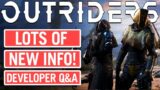 Outriders News | DLC, Stash Space, Endgame, CrossSave & more! Developer Q&A
