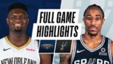 PELICANS at SPURS | FULL GAME HIGHLIGHTS | February 27, 2021