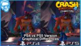 PS4 vs PS5 Upgrade Graphics Comparison – Crash Bandicoot 4 It's About Time [4k]
