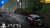 (PS5) HYUNDAI i20 – WRC 9 NEXT GEN RAIN REALISTIC GRAPHICS | WALES RALLY GAMEPLAY(4K HDR 60fps)